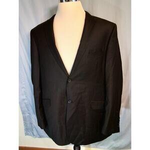 Adolfo Mens Black Dress Jacket